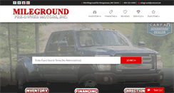 Desktop Screenshot of mileground.com