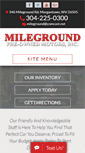 Mobile Screenshot of mileground.com